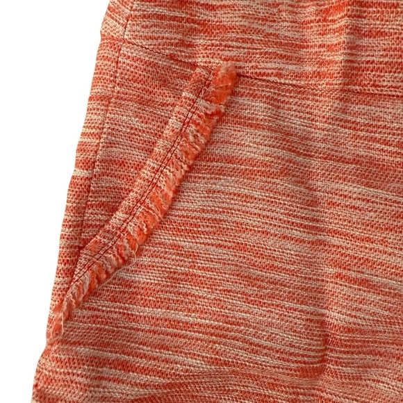 Trina Turk Women's Coral Linen Blend Tweed Shorts Size 2 - Picture 5 of 6
